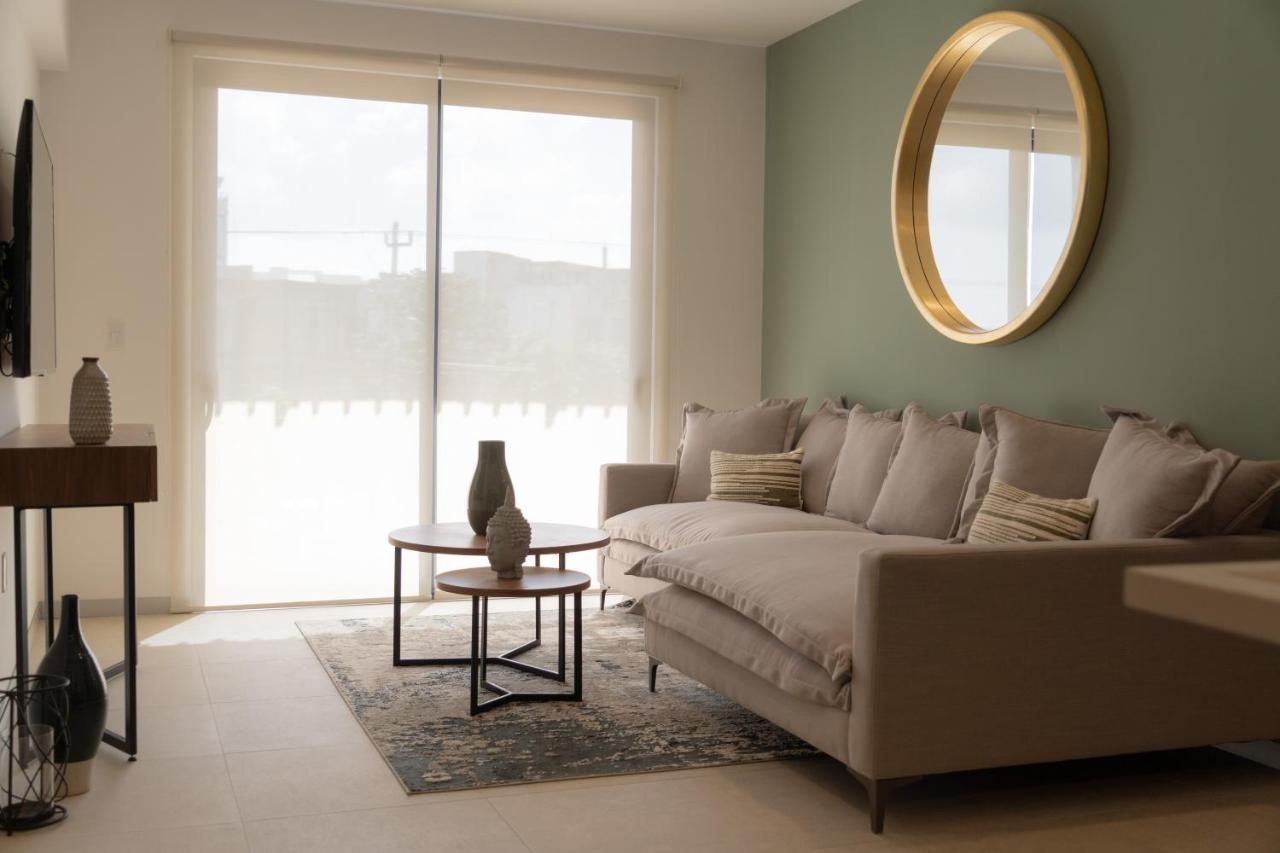 Fancy 3 Bedroom Apartments In Downtown Playa Rooftop Pool Gym Playa del Carmen Exteriör bild