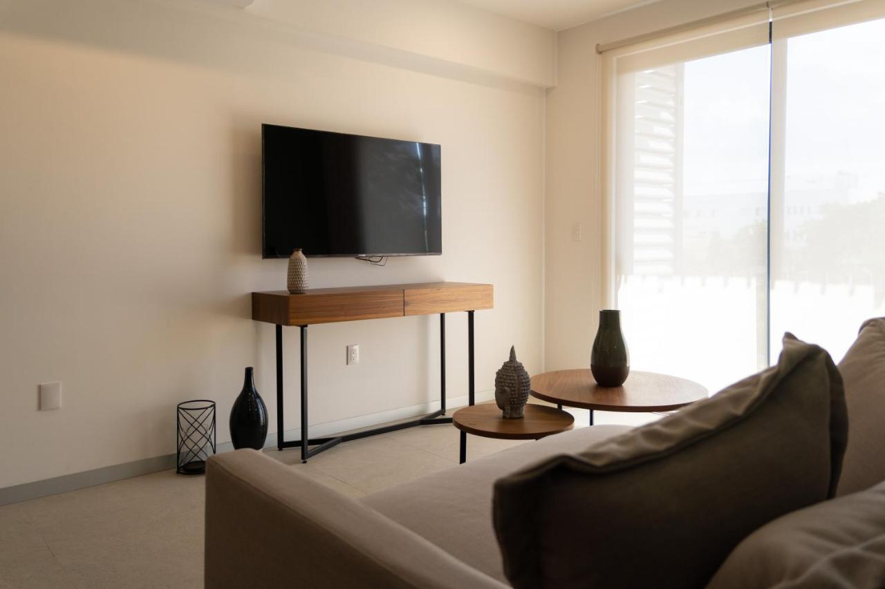 Fancy 3 Bedroom Apartments In Downtown Playa Rooftop Pool Gym Playa del Carmen Exteriör bild