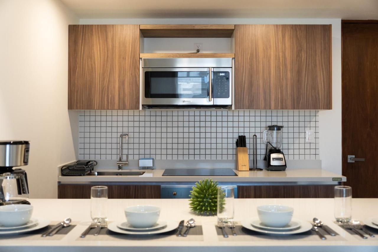Fancy 3 Bedroom Apartments In Downtown Playa Rooftop Pool Gym Playa del Carmen Exteriör bild