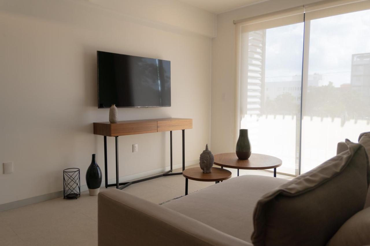 Fancy 3 Bedroom Apartments In Downtown Playa Rooftop Pool Gym Playa del Carmen Exteriör bild