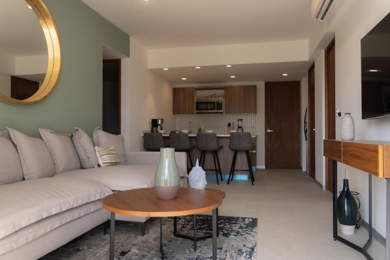 Fancy 3 Bedroom Apartments In Downtown Playa Rooftop Pool Gym Playa del Carmen Exteriör bild