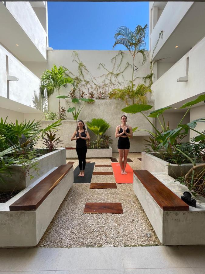 Fancy 3 Bedroom Apartments In Downtown Playa Rooftop Pool Gym Playa del Carmen Exteriör bild